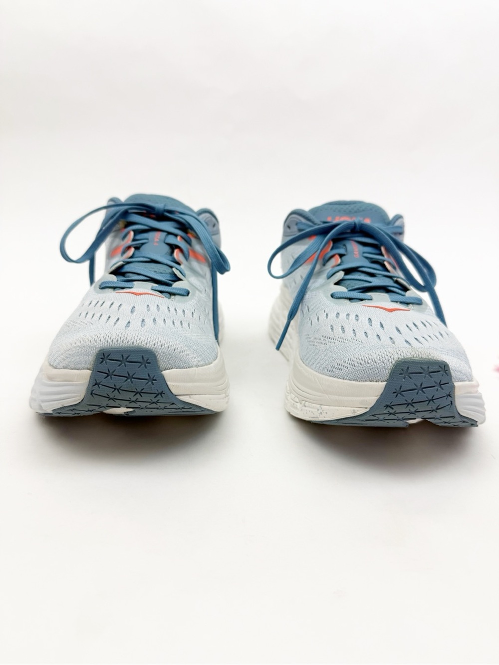 Hoka One One Gaviota 4 Sneakers Running Shoes Size 9 Blue Fog/Plein Air - Picture 3 of 12